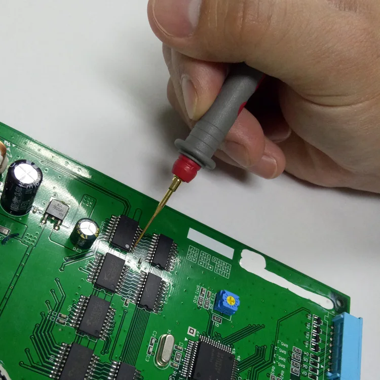 Multimeter-Test-Verlängerungskabel, Sonden, Nadelkabel-Set, Gewindeschnittstelle, austauschbare Sonde mit Krokodilen, SONDE – Detail 9