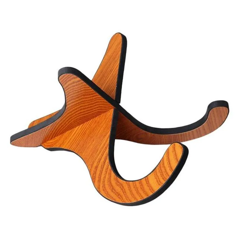 Portable Ukulele Holder Stand Guitar Ukulele Stand Wooden Mini Guitarra Accessories Stand Musical Strings Instrument Display