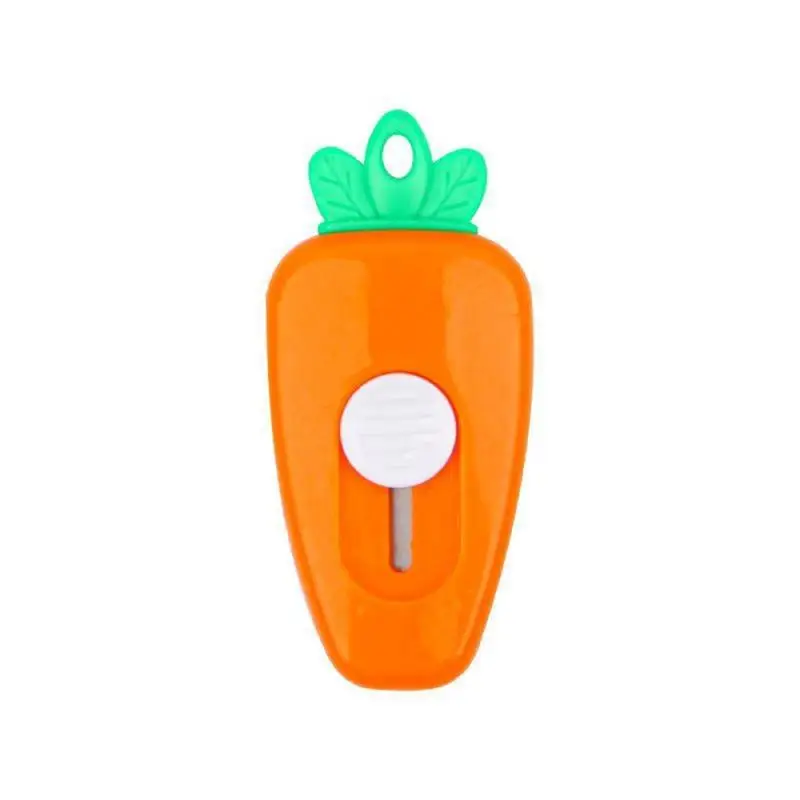 Household Portable Color Mini Box Opening Knife Stationery Small Portable Carrot Art Knife Small Knife For Unpacking Special Kn