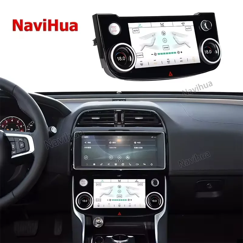 

For Jaguar XE XEL 2015 2019 Auto Climate Control Air Conditioning System 7 Inch Touch Screen Car Digital AC Screen Panel Upgrade