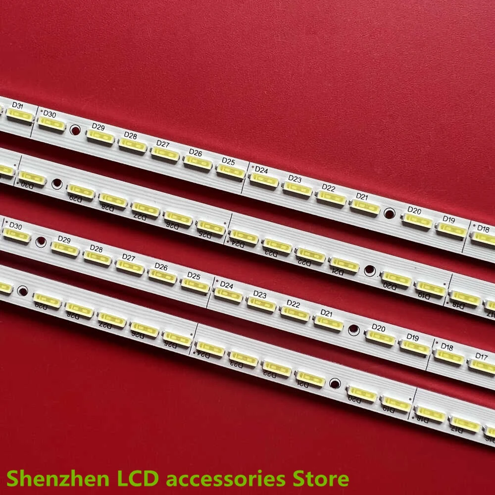 406 mm LED-Hintergrundbeleuchtungsstreifen für 65PUK7120 65LB5200 L65E5690A-3D 65E10E 65PFL5W40 V650DK1-LS1 LS6 V650D1-KS2-TLEM1 TREM1