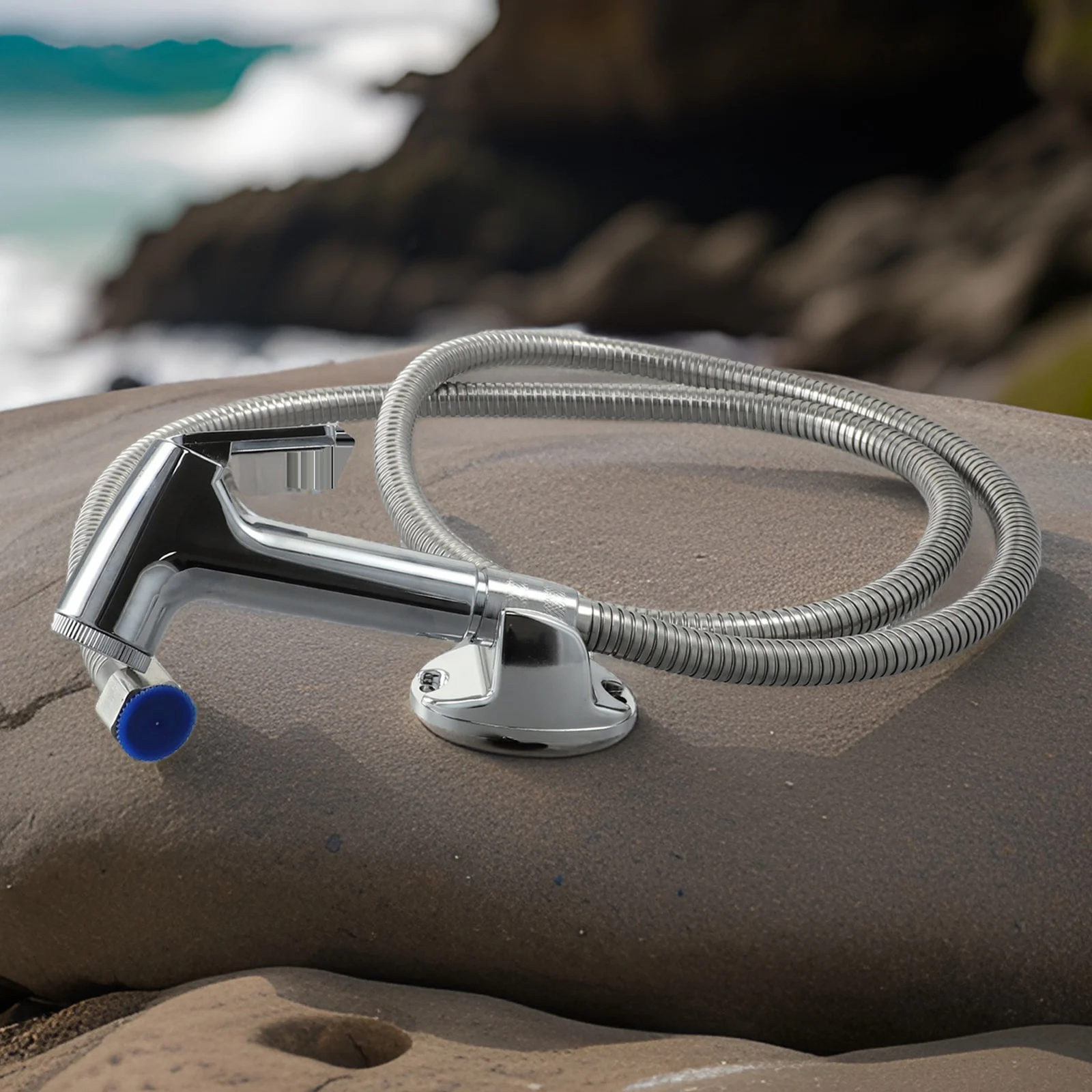 

Sprinkler Shower Head Head Hose Shattaf Shower Silver Sprayer Stainless Steel 0.05-1.0Mpa 3 in 1 Bidet Bracket