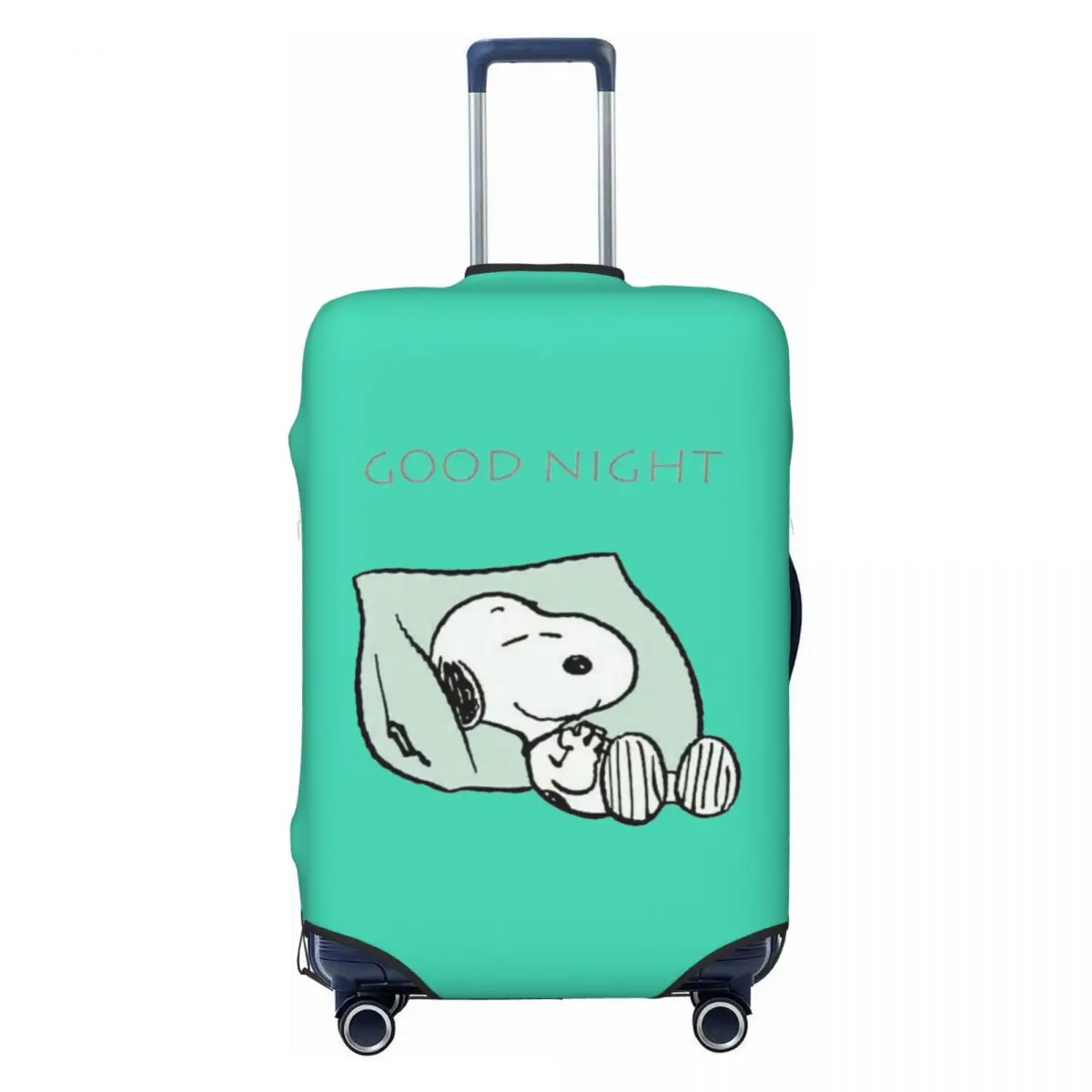 

Custom S-snoopys GOOD NIGHT Luggage Cover Funny Suitcase Protector Covers Suit For 18-32 inch