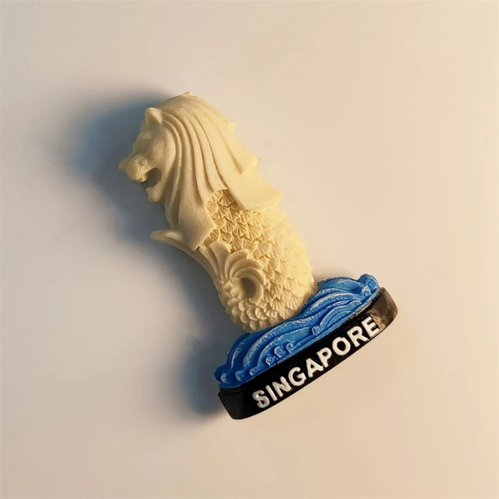 1 unidad de imanes de nevera de Singapur, imanes de nevera de atracciones de Singapur, regalos de paisaje urbano de recuerdo de viaje de Singapur para amigos