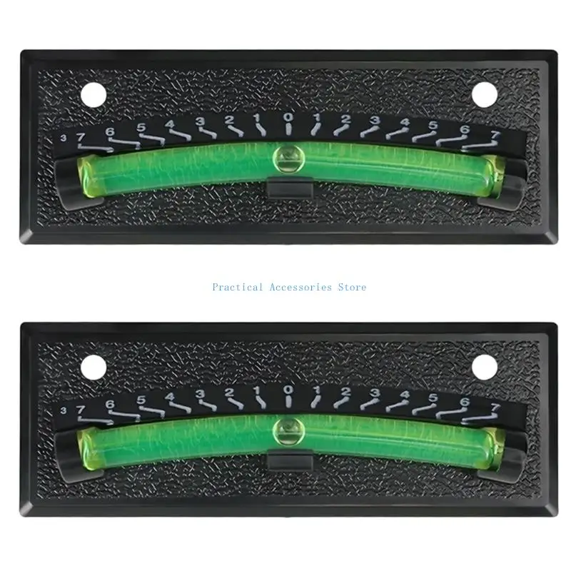 

U75E Anti Shock Bubble Level For Campers Weatherproof Compact Travel Accessory 1 Pair