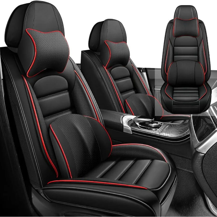 غطاء مقعد السيارة مناسب لسيارة Jeep Renegade 20152023 وسادة هوائية متوافقة غير قابلة للانزلاق غطاء مقعد مقاوم للماء واقي مقعد السيارة قسط Interi