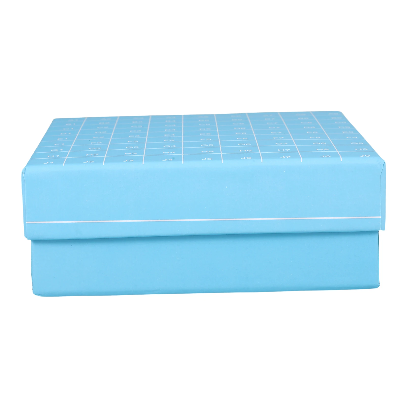 

81 Grid Freezer Box Paper Storage Containers Integrated Lid Lab Use 81 Hole Design Material Fliptop Samples Organization