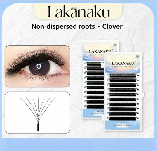 Cat Eye Cluster Lashes DIY Segmented Grafting Evenly Spaced Roots Uniformly Blossoming Mink Fur Soft False Eyelashes