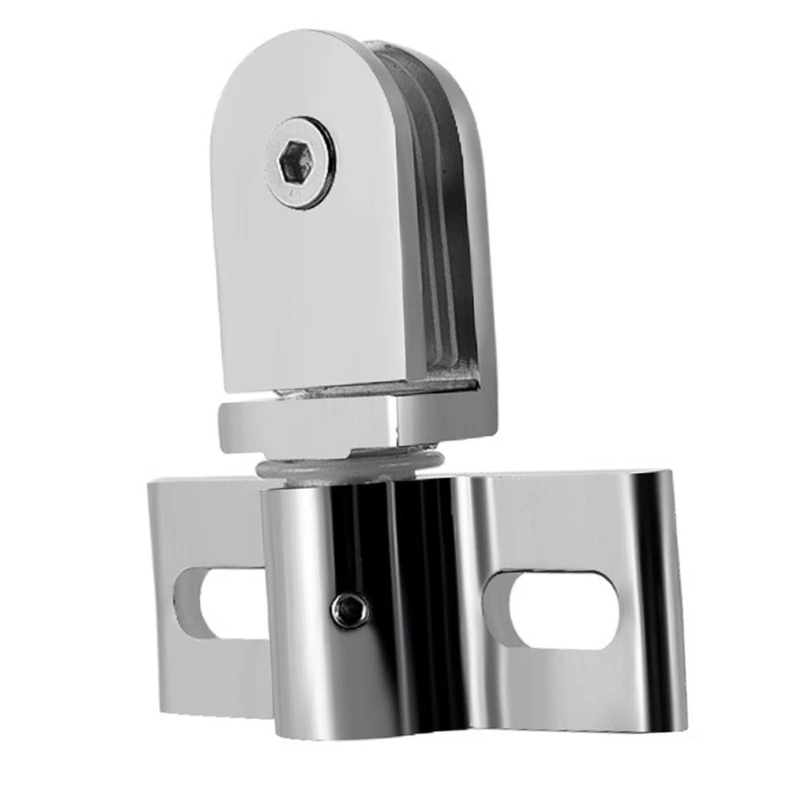 Verdickte Zinklegierungen, Duschdrehscharniere, Glastürscharniere, robuste Badezimmer-Hardware, doppelt gerichtete Drehgelenke – Detail 1