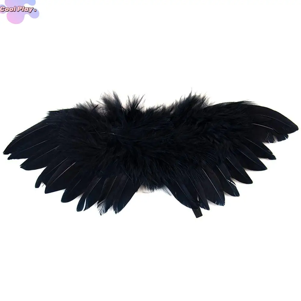 

Creative Mini Feather For Newborn/Doll/Dog Pet Baby Kids White Sew Accessories Angel Wing Photography Props Hanging Ornements