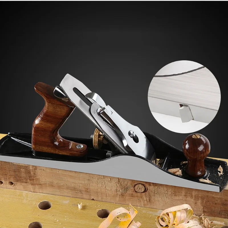 Woodworking Hand Planes Carpenter Portable Small Hand Planes Carbon Steel Blade Solid Wood Handle Professional Woodworking Tool - Image 2