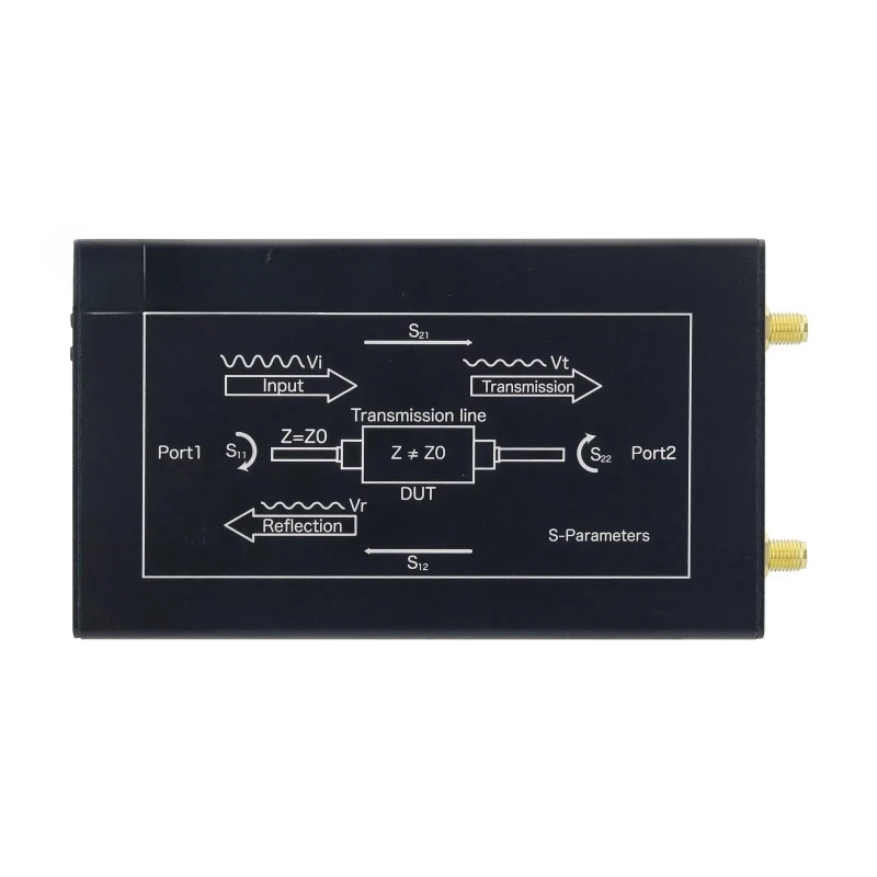 NanoVNA-F V3 1MHz-6GHz Portable VNA Vector Network Analyzer for MF/HF/VHF/UHF/SHF Antenna