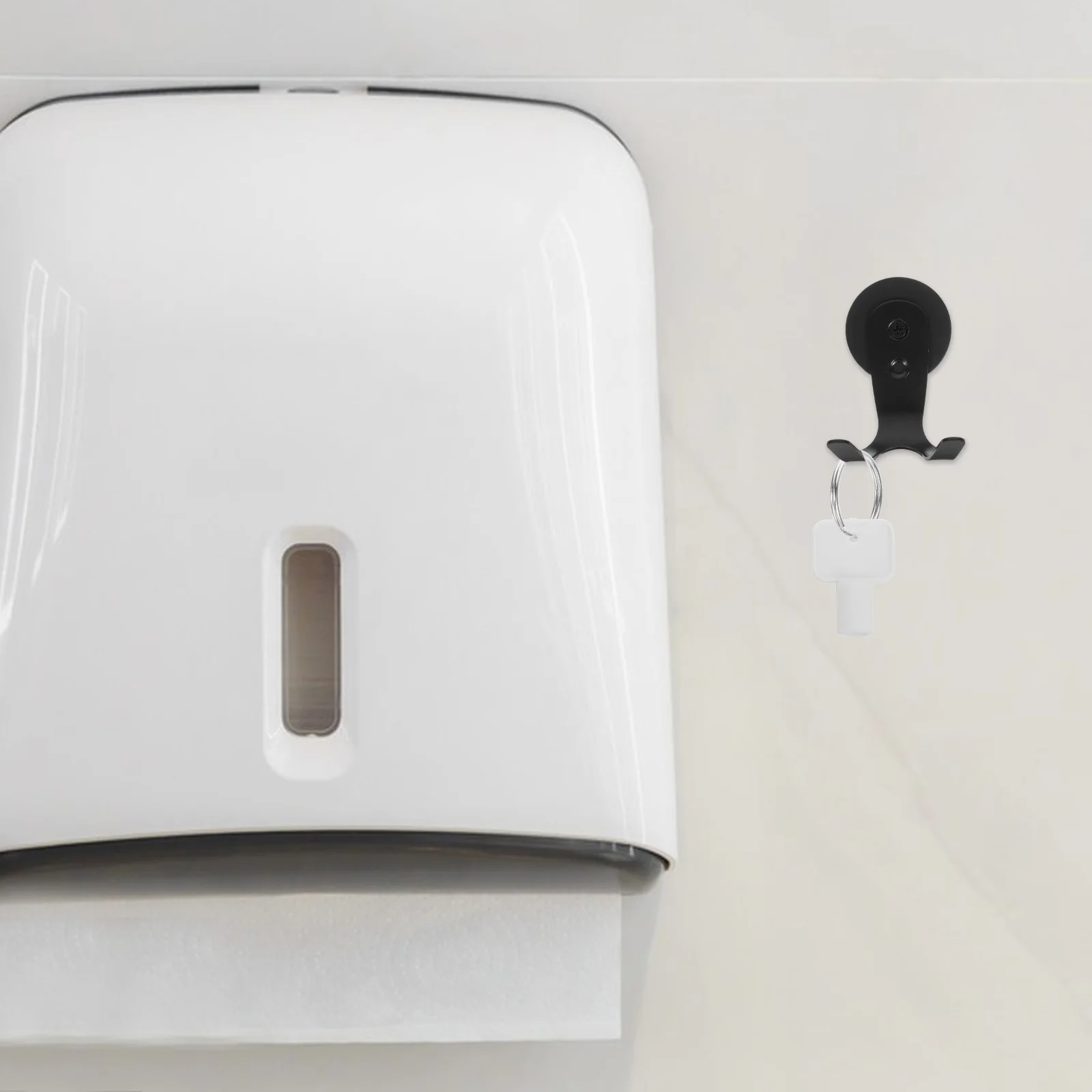 

Key for Toilet Paper Dispenser Plastic Replacement Paper Roll Dispenser Key Compact Design for Easy Carry and Restroom Use