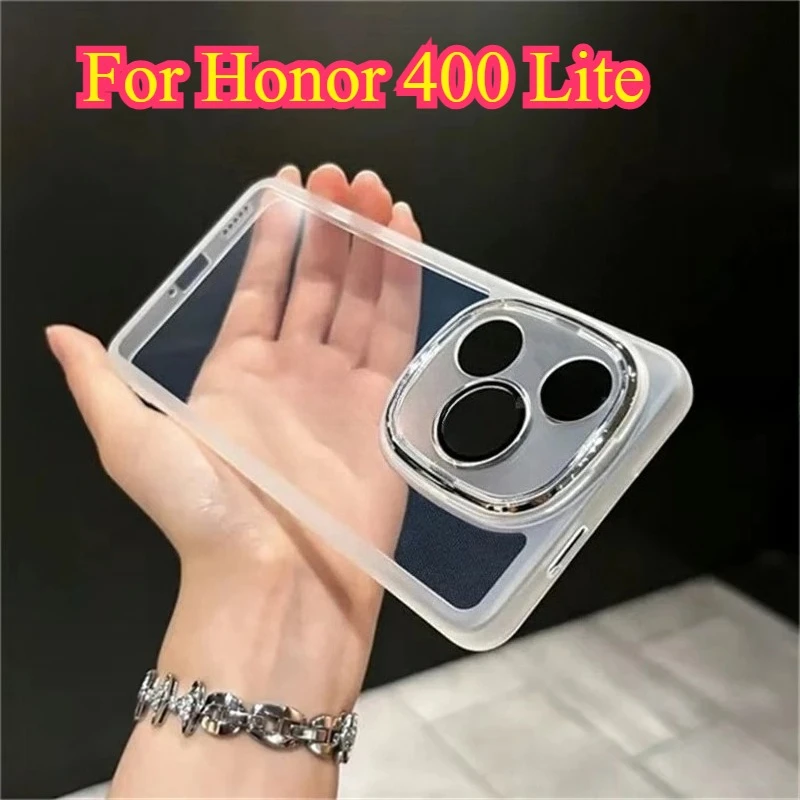 Per Honor 400 Lite Trasparente Protezione Della Fotocamera Pellicola Dell'obiettivo Custodia Morbida Per Honor 400 Pro 200 Smart 90 TPU Paraurti Copertura Antiurto