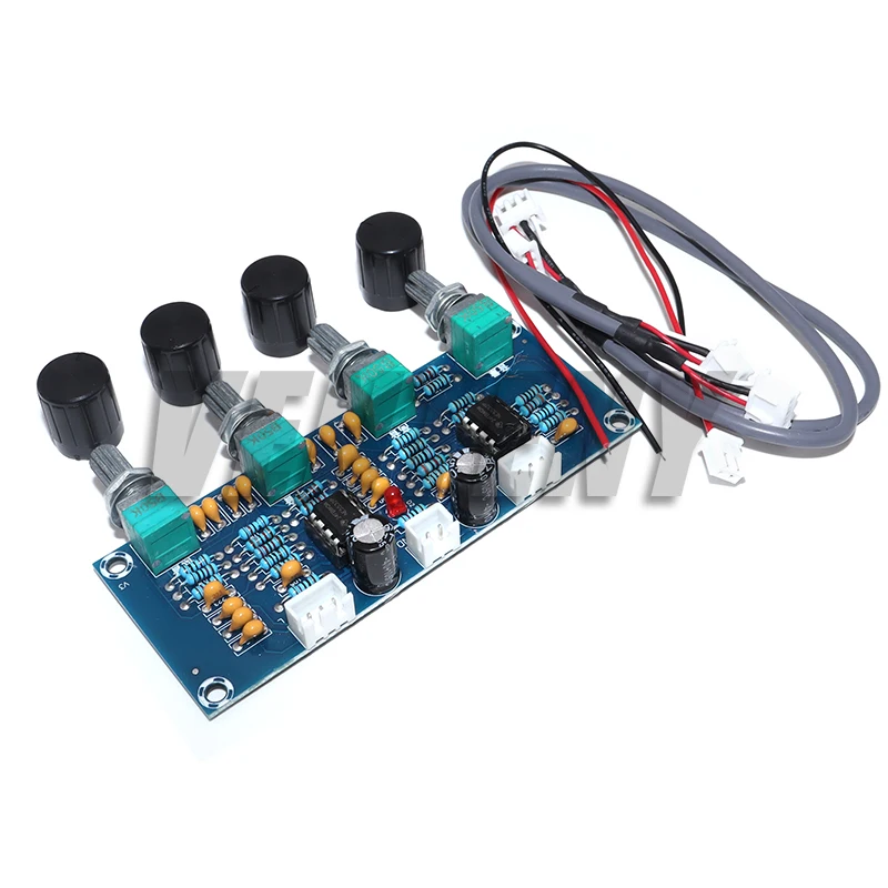 XH-A901 NE5532 لهجة مجلس preamp قبل أمبير مع ثلاثة أضعاف باس تعديل حجم المضخم المسبق لهجة تحكم للوحة مكبر للصوت