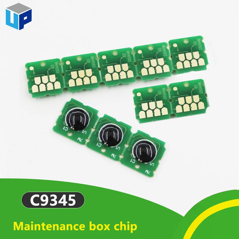 10PC C9345 Maintenance box Chip For Epson L11160 L15150 L15160 L6550 L6570 L8168 L8188 L8160 L8180 L15180 L6580 SL-D580 D570