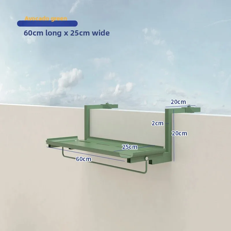  حامل نبات معلق من الحديد المطاوع | رف مثبت على الحائط للشرفة | رف زراعة معلق للنافذة | موقف العرض النضرة #6