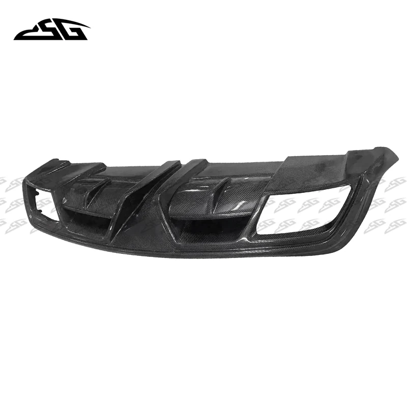 Carbon Fibre Rear Bumper Lip Spoiler Splitter For 2013-2019 Benz CLA Class AMG W117 CLA45 CLA220 Car Rear Lip Diffuser