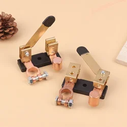 Car battery power off switch pure copper positive and negative general anti-leakage knife switch anti-leakage modified brass mai