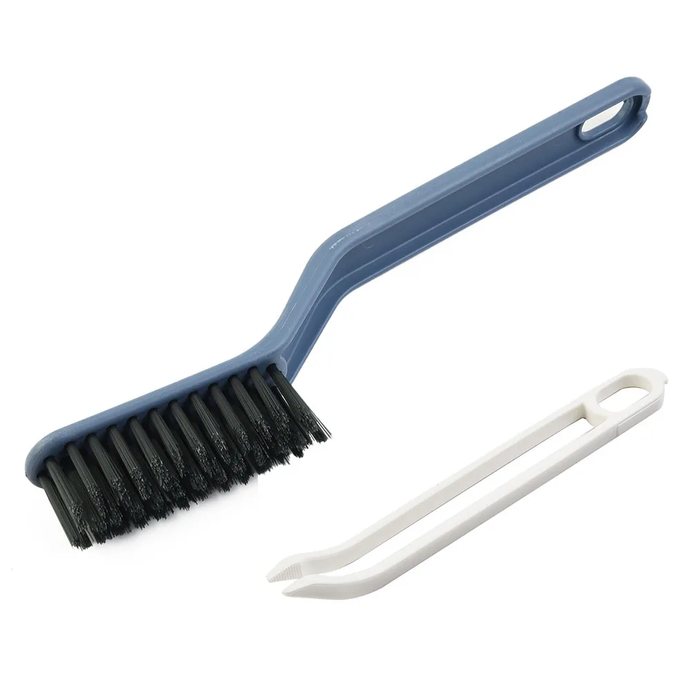 Multi-functional Cleaning Brush Kitchen Filter V-shaped Bristles Wash Basin 285x30x90mm Bathtub Cleaning Products