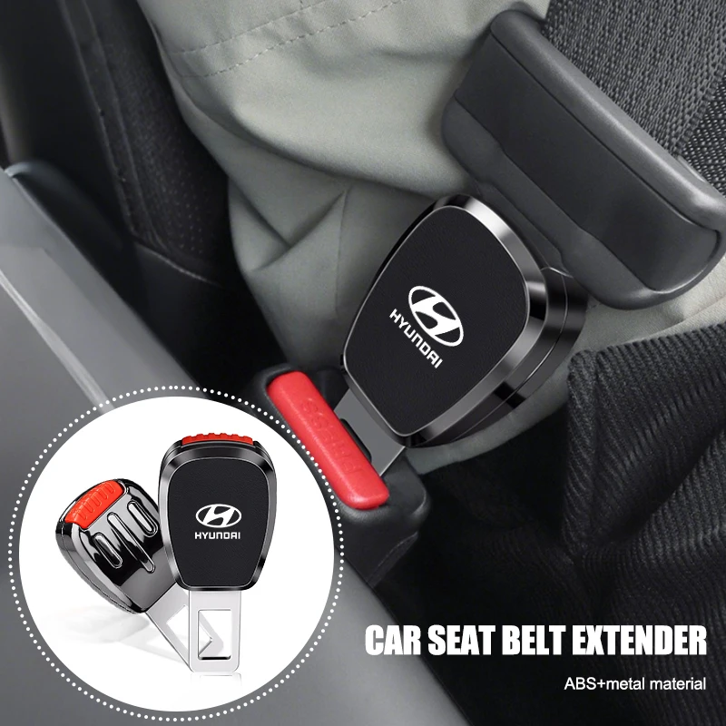 

Car Seat Belt Extension Shoulder Straps Extender Buckle Accessory For Hyundai Tucson Solaris I30 Creta Ix35 I40 I10 I20 Veloster