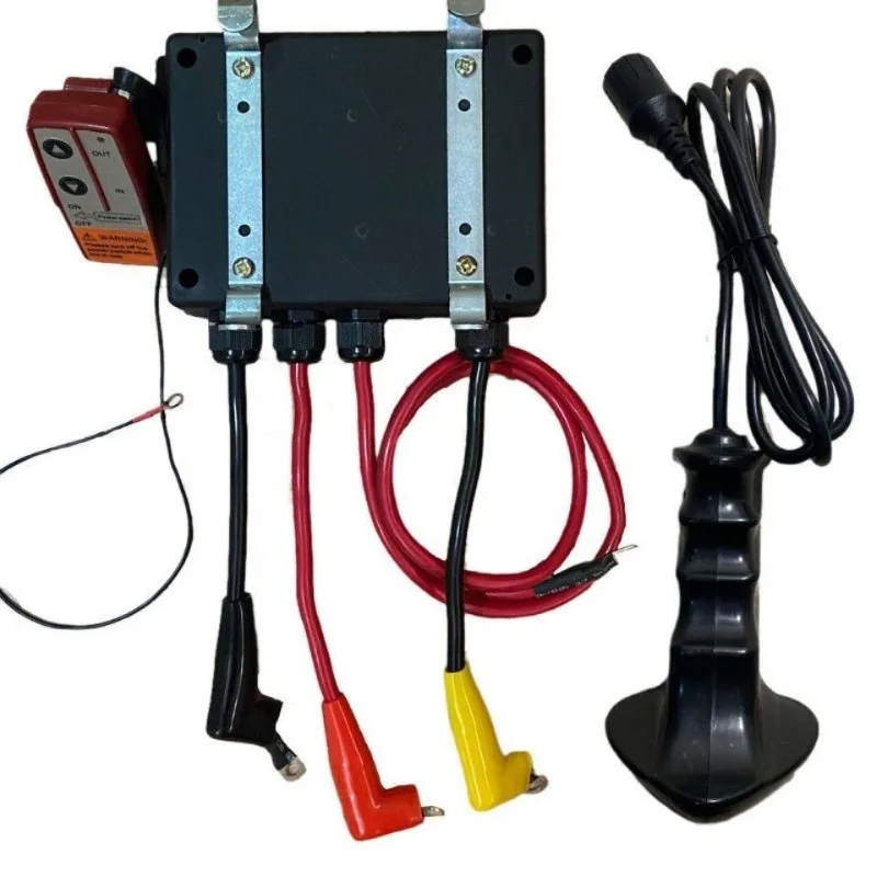 

Vehicle winch replacement parts, remote self-locking switch, hydraulic brake carbon brush guide rope bracket switch