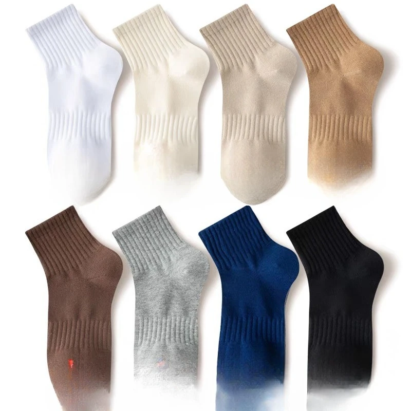 

8 пар весенне-осенних новых женских коротких носков, модные универсальные женские повседневные удобные дышащие спортивные носки