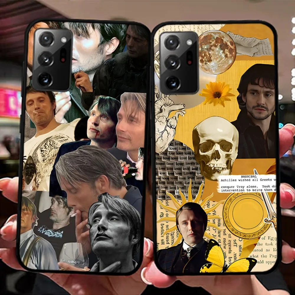 Cool Graham Hannibal Mads Mikkelsen Phone Case For Samsung Note 8 9 10 20 pro plus lite M 10 11 20 30 21 31 51 A 21 22 42 02 03