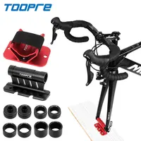 Soporte de Horquilla para Bicicleta TOOPRE, Soporte de Transporte para Techo de Coche, Soporte de Liberación Rápida, Soportes de Estacionamiento para Bicicletas, Soportes de Reparación para Taller de Bicicletas