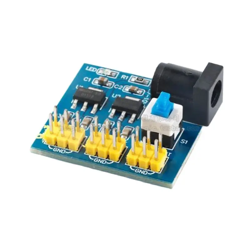 3.3/5/12V AMS1117에 대한 다중 채널 DC-DC 전압 변환 모듈 전원 공급 장치