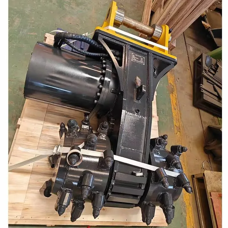 Excavator Rotary Drum Cutter Rock Mining Hydraulic Drum Cutter