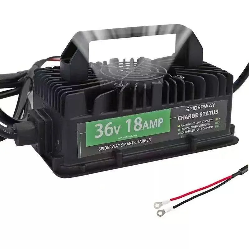 36Volt 18Amp Battery Charger O Ring Terminal Type For EZGO Club Car 1996-UP Golf Cart