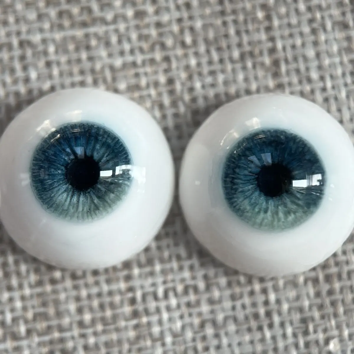 Doll Eyes 8/10/12/14/16/18mm Fit To 1/4 1/6 1/8 Bjd Doll Eyeball Plaster Realistic Human Stereoscopic Girl Toy Doll Accessories