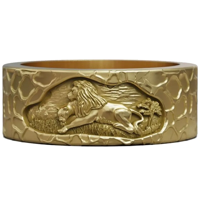 

8.5g Wedding Band Promise Pair Rings Lion Family Rings Real Customized 925 Solid Sterling Silver Rings Many Sizes 6-13