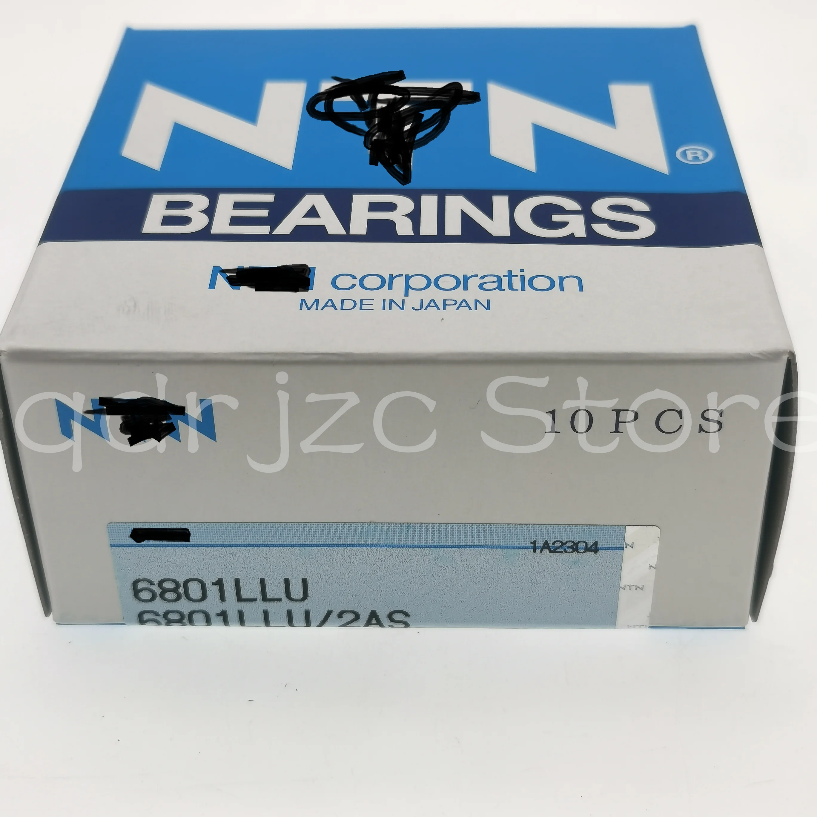 （10 pcs）Deep groove ball bearing 6801LLU/2AS 6801LU 12X21X5 mm