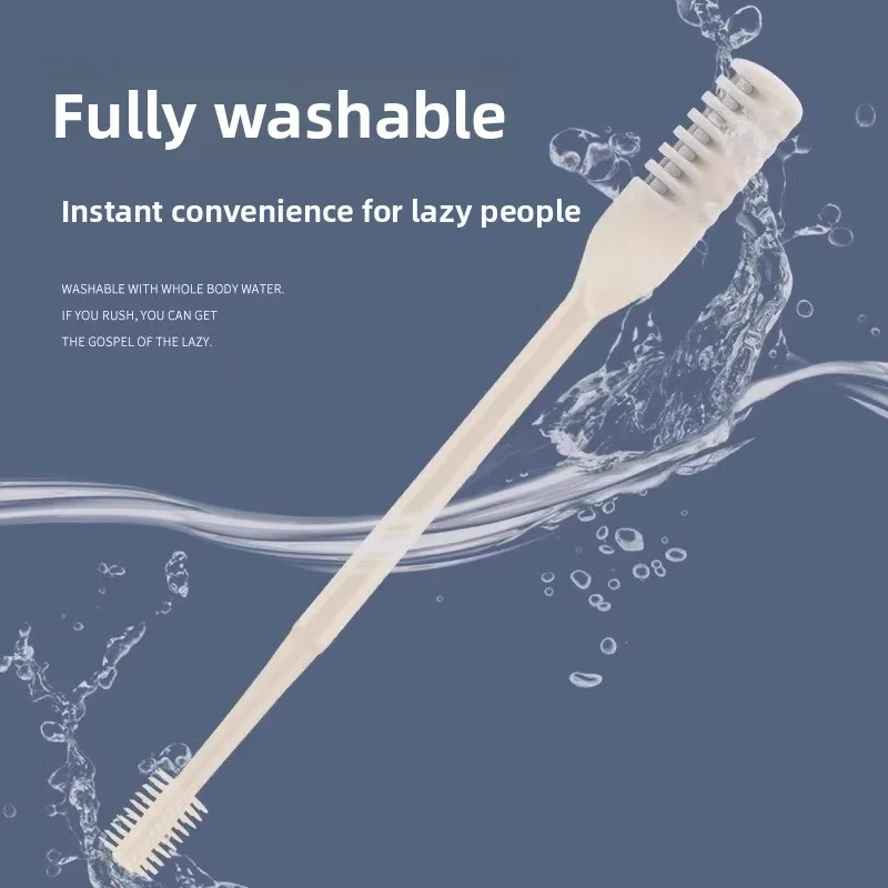Recortador de pelo de nariz de doble cabezal, herramienta Manual de depilación de nariz 360 °   Recorte giratorio para una limpieza suave de caries nasales