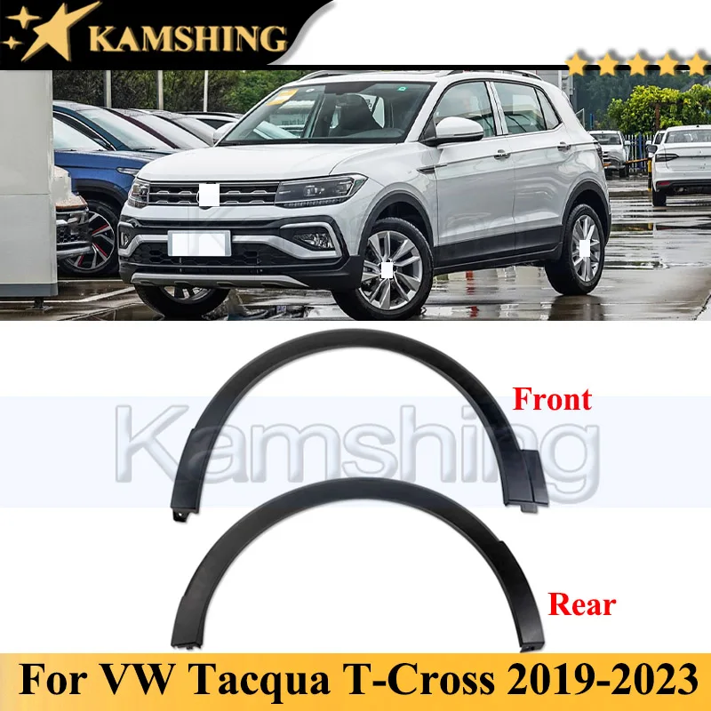 

Накладка на переднюю или заднюю колесную арку Kamshing для VW TACQUA T-Cross 2019-2023, декоративная накладка на колесную арку, защитная полоса для колесной арки