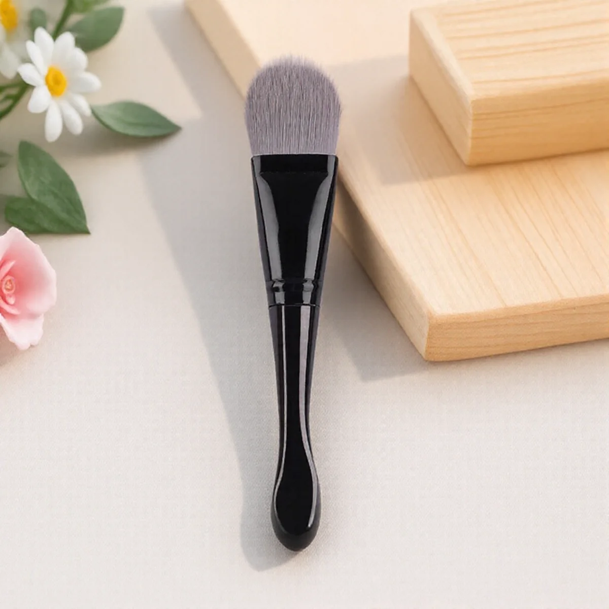 1 paquete de máscara de silicona profesional, masajeador Facial, instrumento de limpieza de belleza, aplicador de cepillo de maquillaje