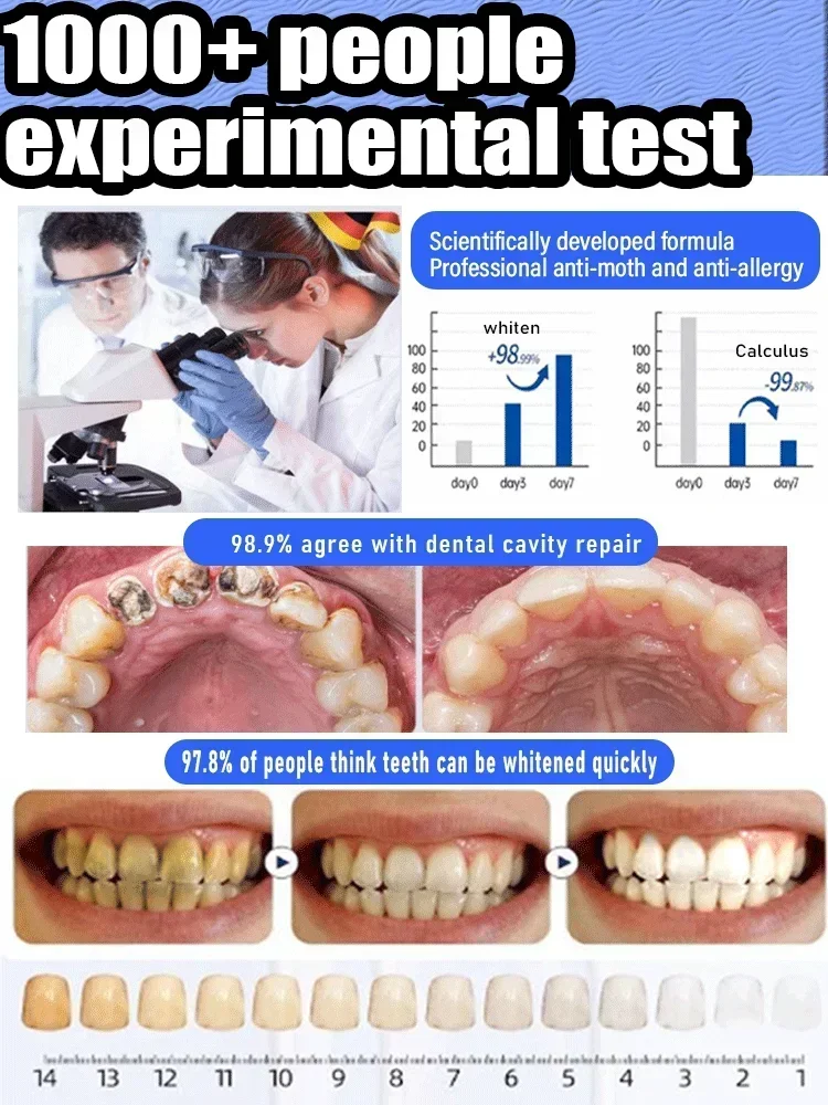 Effective Teeth Whitening Tooth decay repair  Calculus Plaque Periodontitis Remove Cavities