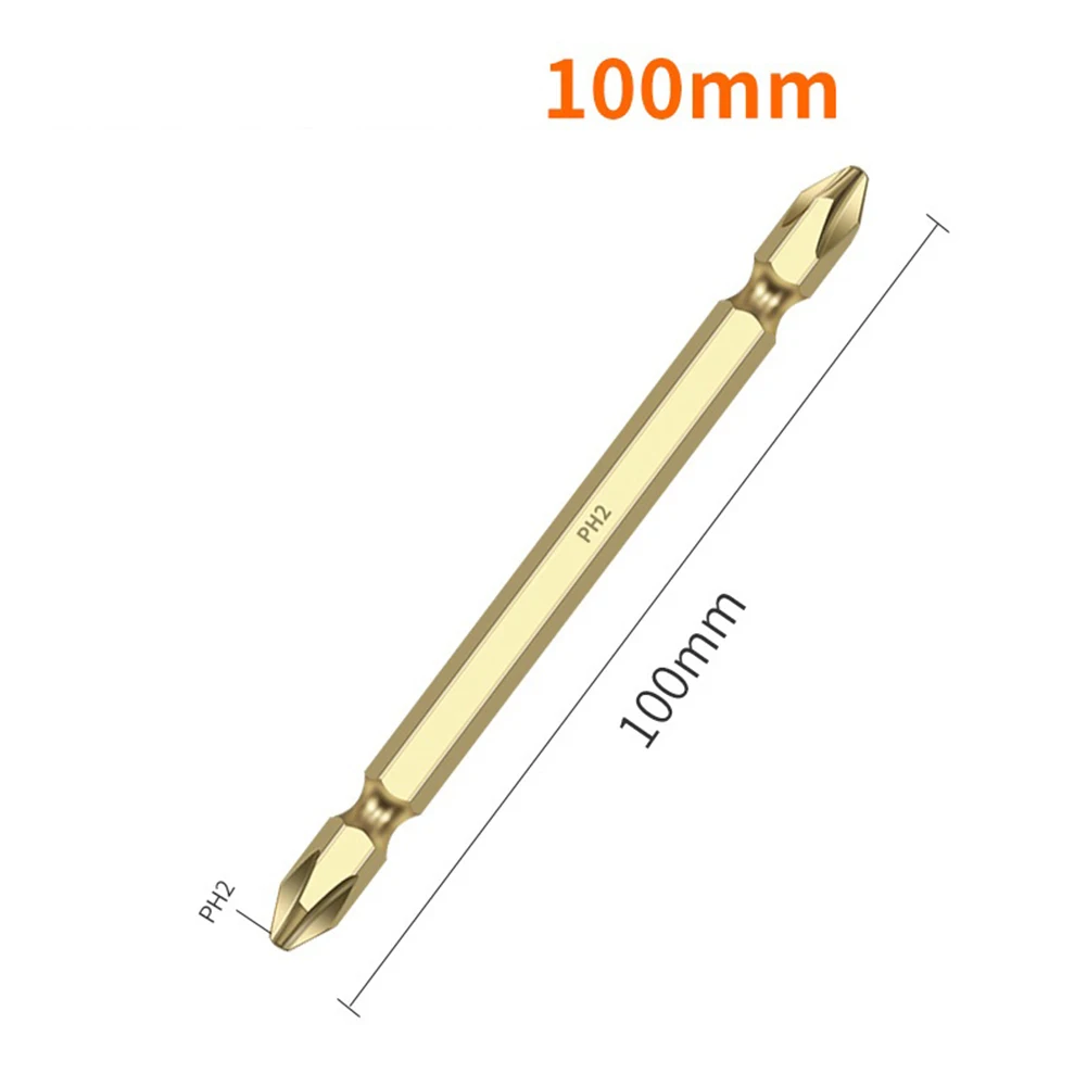 Betrouwbare En Magnetische Ph2 Schroevendraaier Bit Voor 1/4 Zeskantschacht Elektrische En Boorschroevendraaiers 50/65/75/100/150/200/250Mm