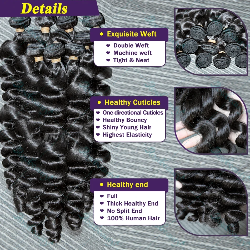 Hint Remy 30 36 40 İnç Gevşek  - Hair Care Indian incelemesi ve fiyatı