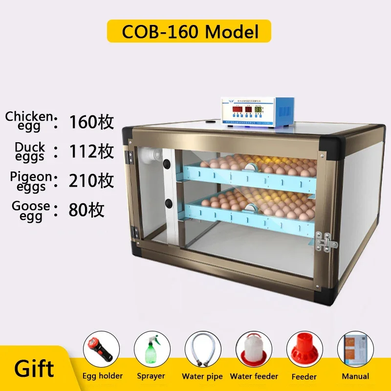 98% Hatching Rate Humidity Control Incubator Srilanka Price Poultry Farm Incubator And Brooder Electric Multifunction 80