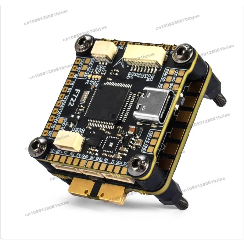 

9IMOD F722 Flight Stack F722 Flight Control 55A/60A ESC 3-6S Lipo 30.5x30.5mm ICM42688 Gyro for Remote Control FPV Racing Drone