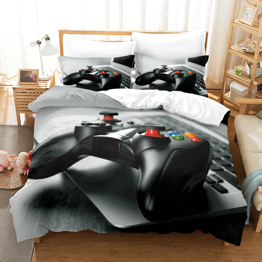 3D Gane Controller Bedding Sets Duvet Cover Set With Pillowcase Twin Full Queen King Bedclothes Bed Linen