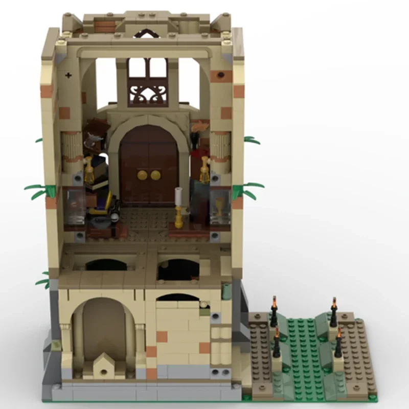 Grand Tower Tecnologia Modular Building Blocks, Escola Filmes Modelo, MOC Tijolos, Montagem Brinquedos, Presentes de Natal, Conjuntos DIY, Clássico