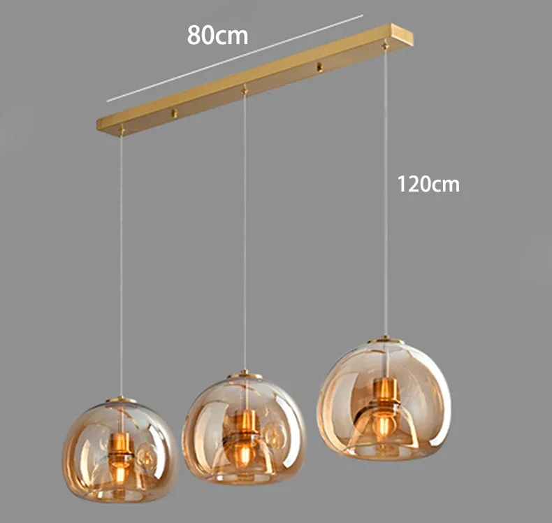 Moderne Home Decor Verlichting Glazen Hanglamp Lampen voor Woonkamer Kroonluchters voor Eetkamer Hanglamp Binnenverlichting