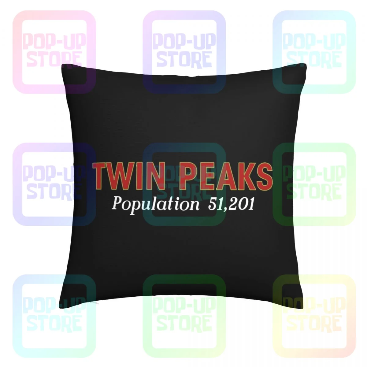 Thick Twin Peaks Population Heather Throw Pillow Cover Pillowcase Natural Soft Skin Top Quality