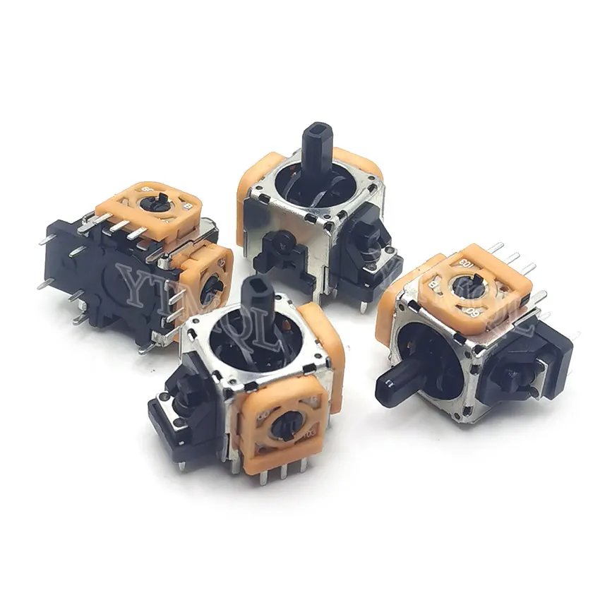 1x Controller 3Pin 3D Rocker Joystick Axis Analog Sensor for PlayStation 4 PS4 Dualshock 4 Thumbsticks for PS3 PS4 PS5 Connector