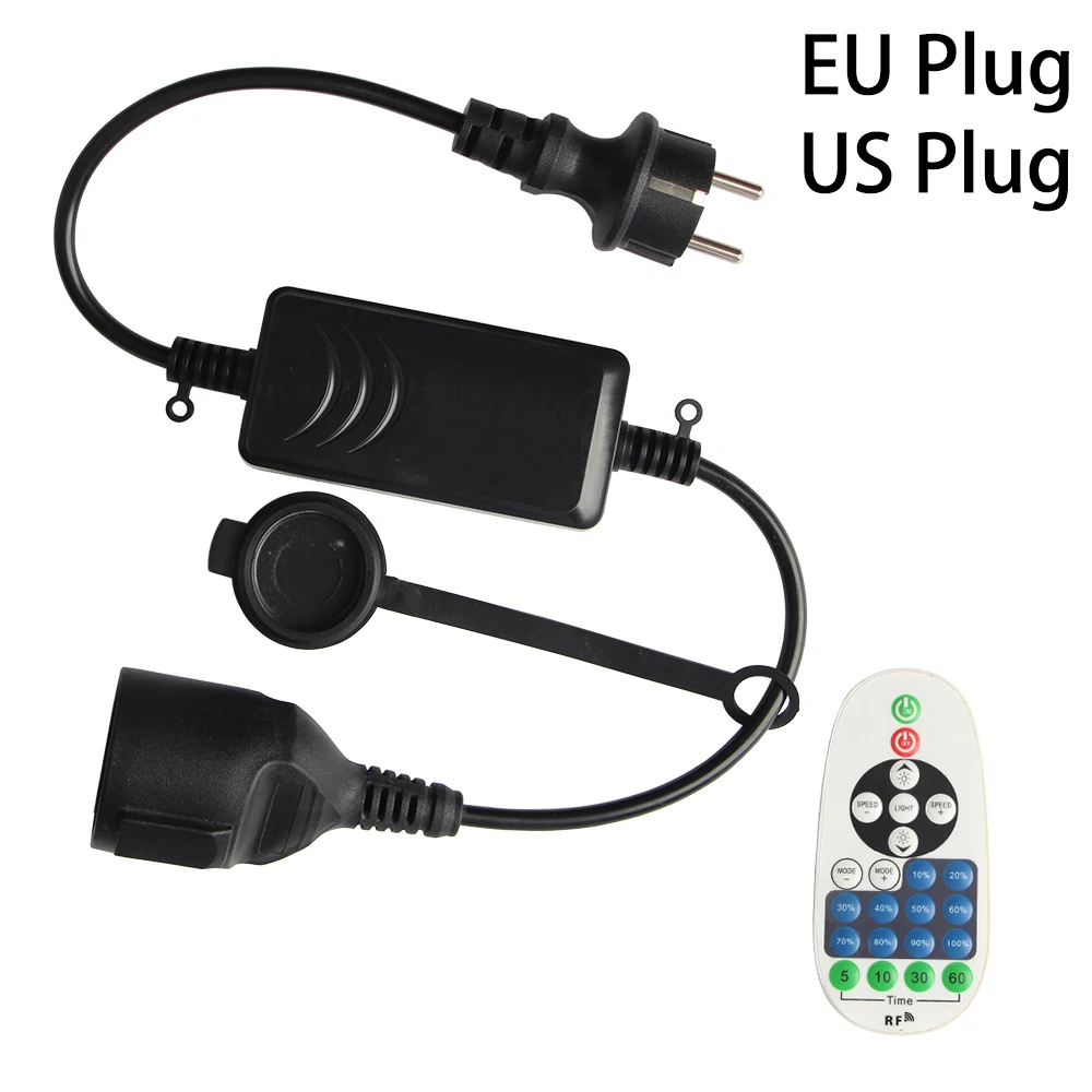 LED Dimmer RF Wireless EU Plug/US Plug Use for LED S14/G40/ST38 String Light And LED Light With TRIAC Dimming Driver