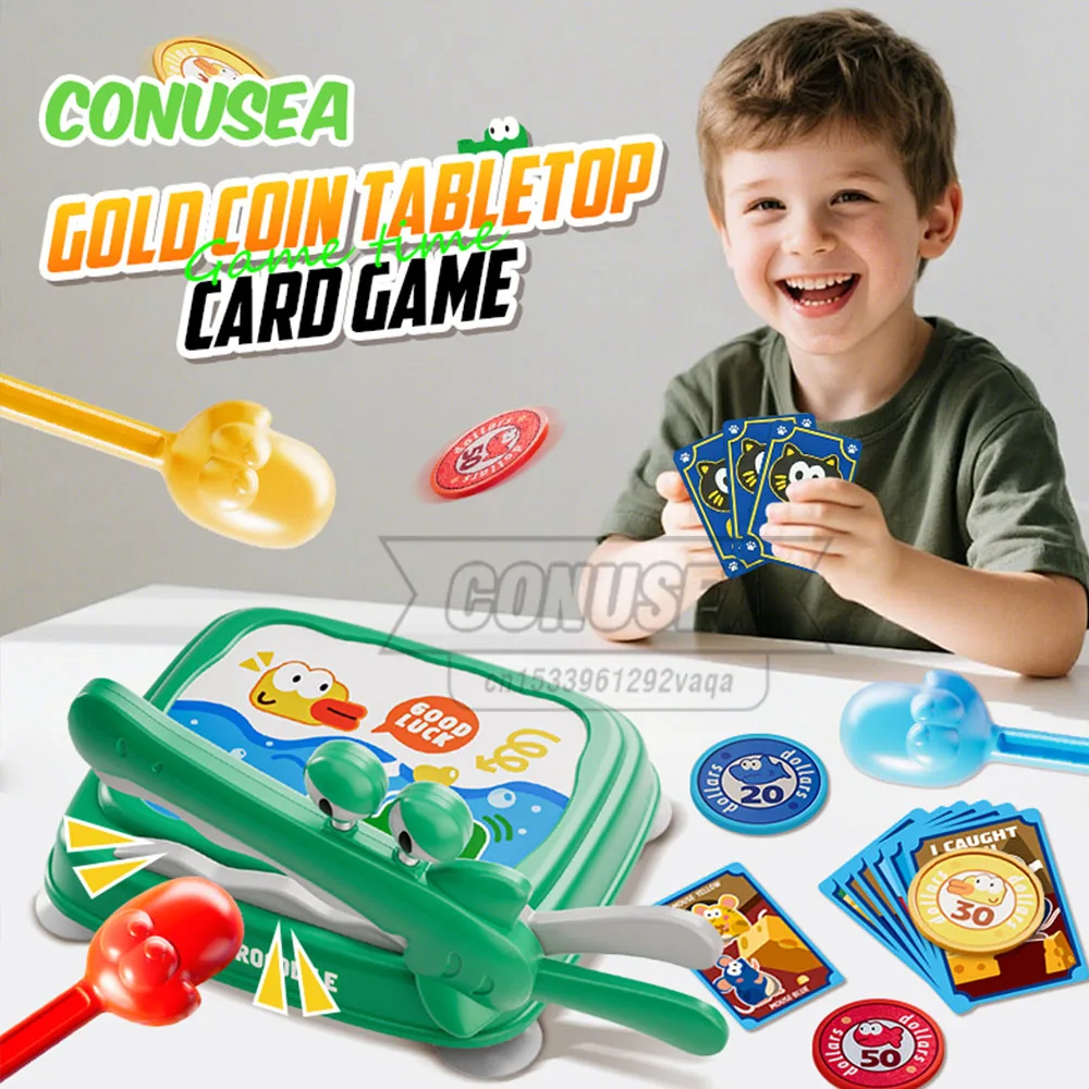 

Настольные настольные игры Catch Gold Coin Card Battle Party Game Детские игрушки Настольная игра Крытая интерактивная головоломка Развивающие игрушки для детей